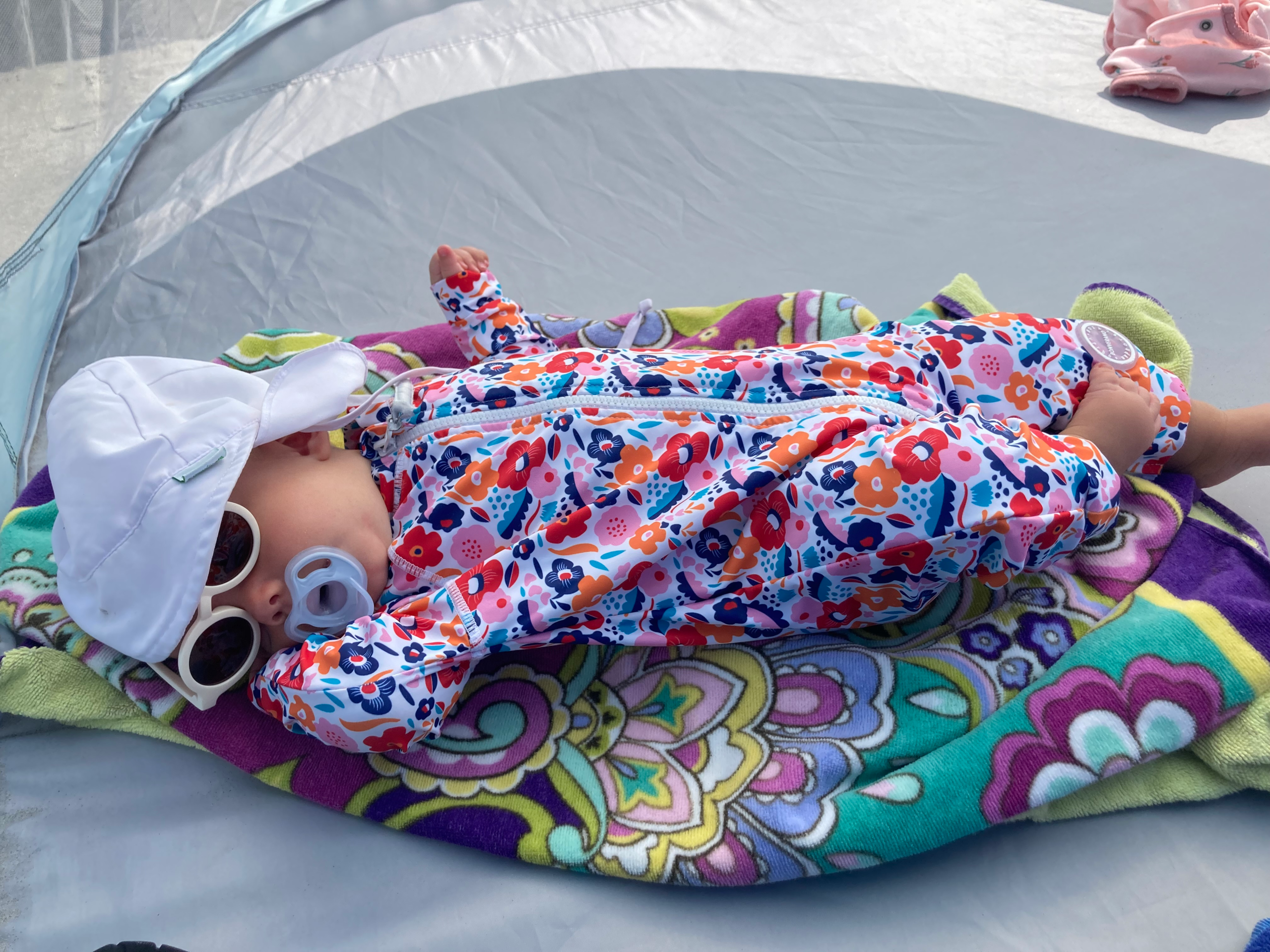 Tummy Time at the Beach: Taking Baby on Your Family Vacation